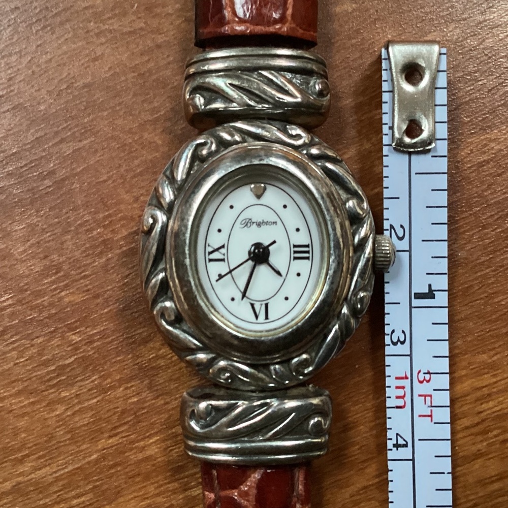 Brighton Paris Silver-tone Women’s Watch With Rotating Band/Strap - Picture 10 of 10